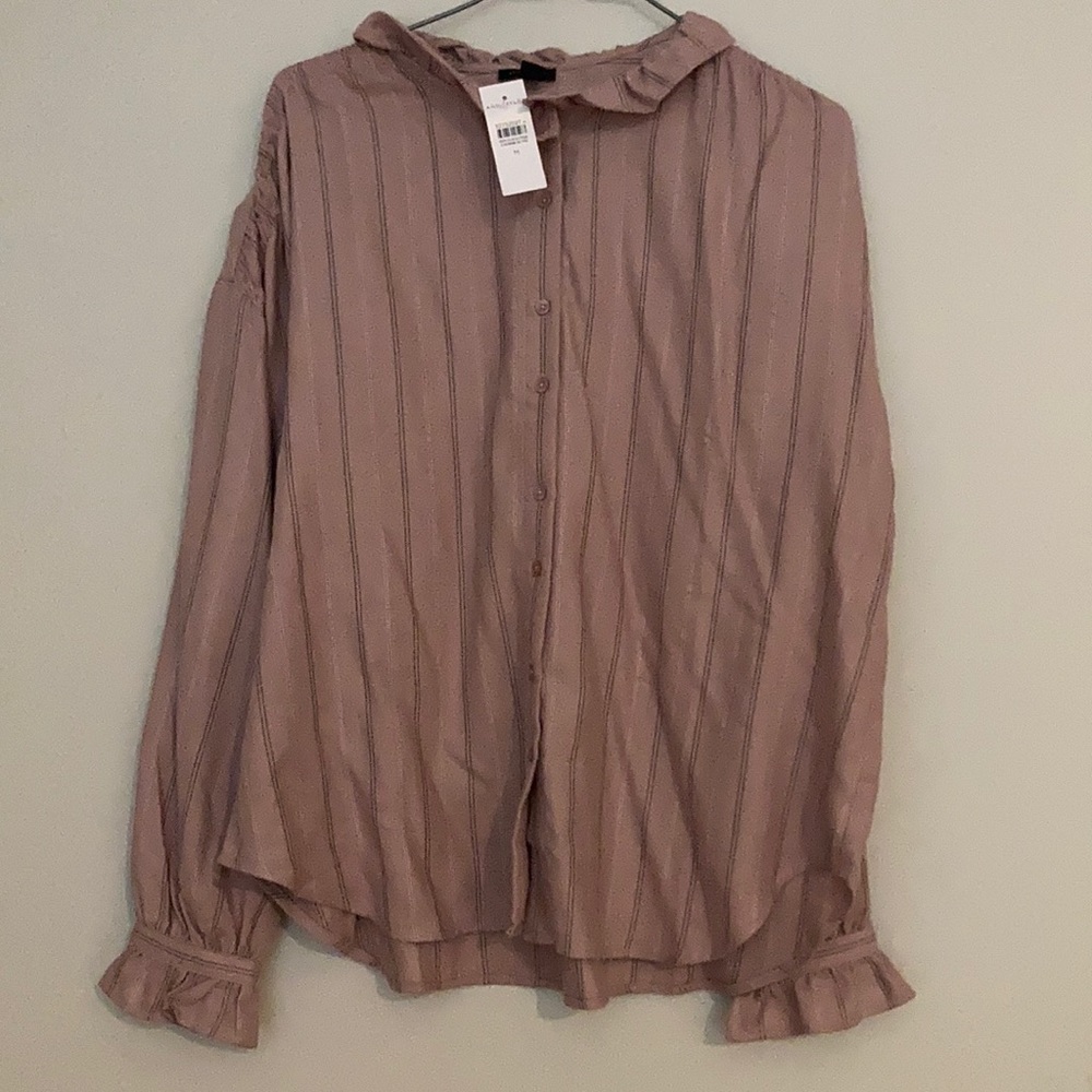 Soft flannel blouse